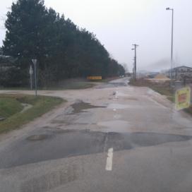 1. számú út, fejlesztés előtt