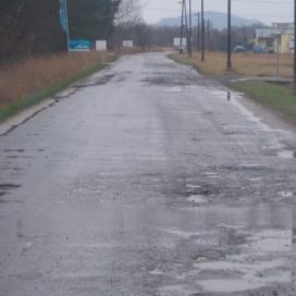 1. számú út, fejlesztés előtt