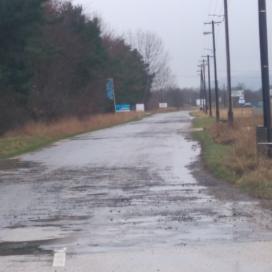 1. számú út, fejlesztés előtt