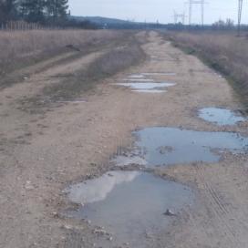 13. számú út, fejlesztés előtt